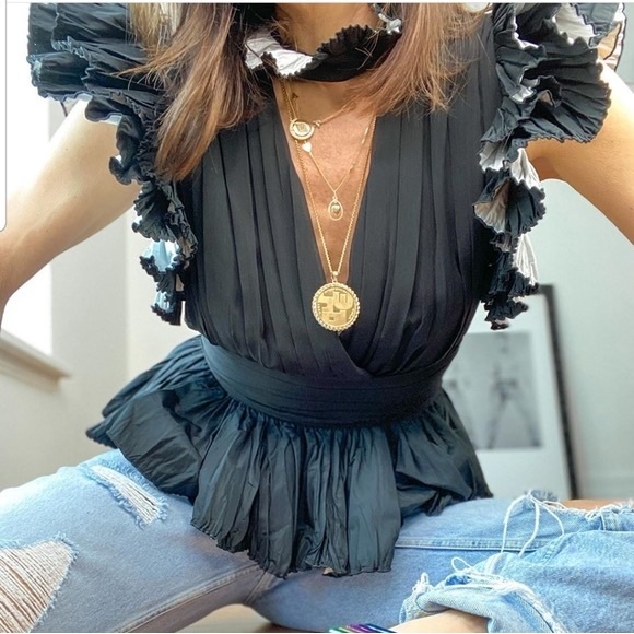 SOLD !!!!ZARA NWT LIMITED ÉDITION BLOGGER FAV TOP - Picture 2 of 10